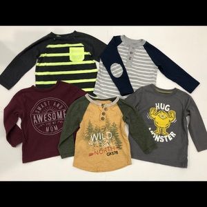 Lot of 18m Boy’s Long Sleeve Shirts
